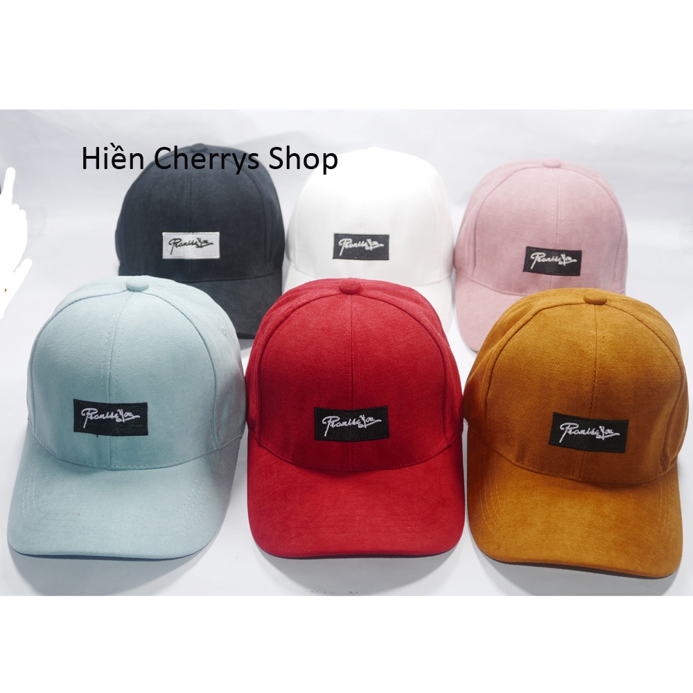 Nón kết nhung Promise You thời trang form Unisex phong cách phù hợp với cả nam và nữ.