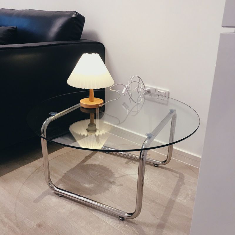 ⚡Bàn Trà Sofa Table Kính Khung Inox 304 cao cấp, Nội Thất Phòng Khách Cafe⚡