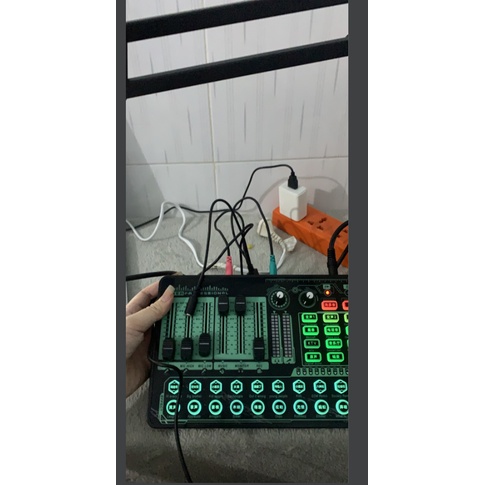 Bộ Combo Mic Thu Âm Hát Soundcard H9 và ISK AT100 loại 1 Full phụ kiện trọn bộ sound card và mic thu âm chính hãng