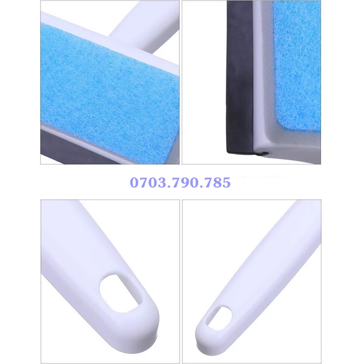 Dụng Cụ Lau Kính 2 Mặt Đa Năng