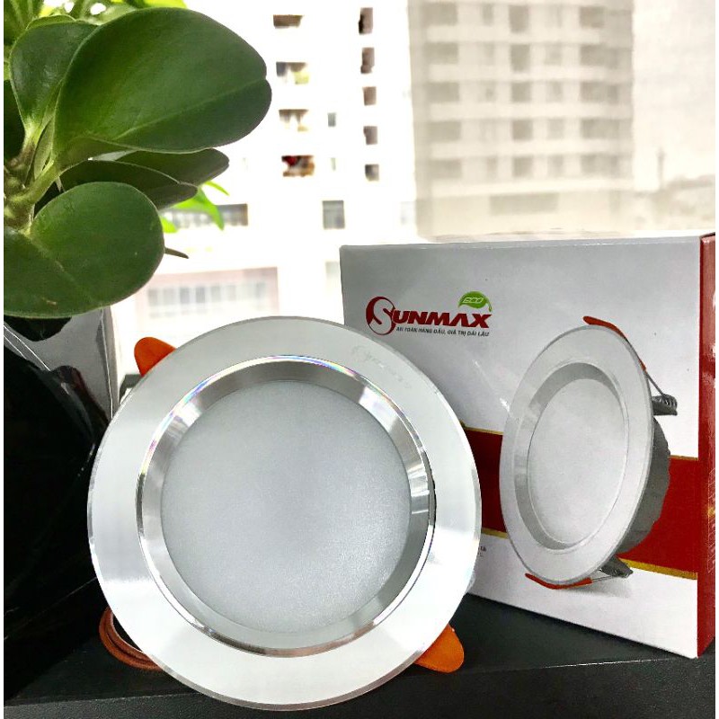 Downlight LED 7W, D90 (1 màu, lỗi 1 đổi 1 trong vòng 1 năm)