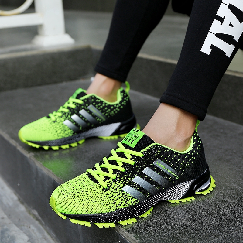 Giày thể thao siêu nhẹ thoáng khí chống trượt thời trang cho cặp đôi size 35-47