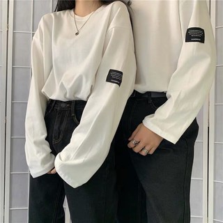 Áo Thun Basic Unisex Tay Dài Ulzzang Cặp Đôi