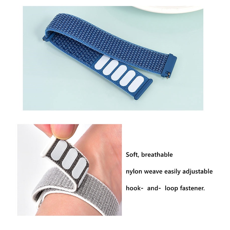 Dây Đeo Nylon Thể Thao Cho Garmin vivoactive 3 Forerunner 245 645 255 55 158