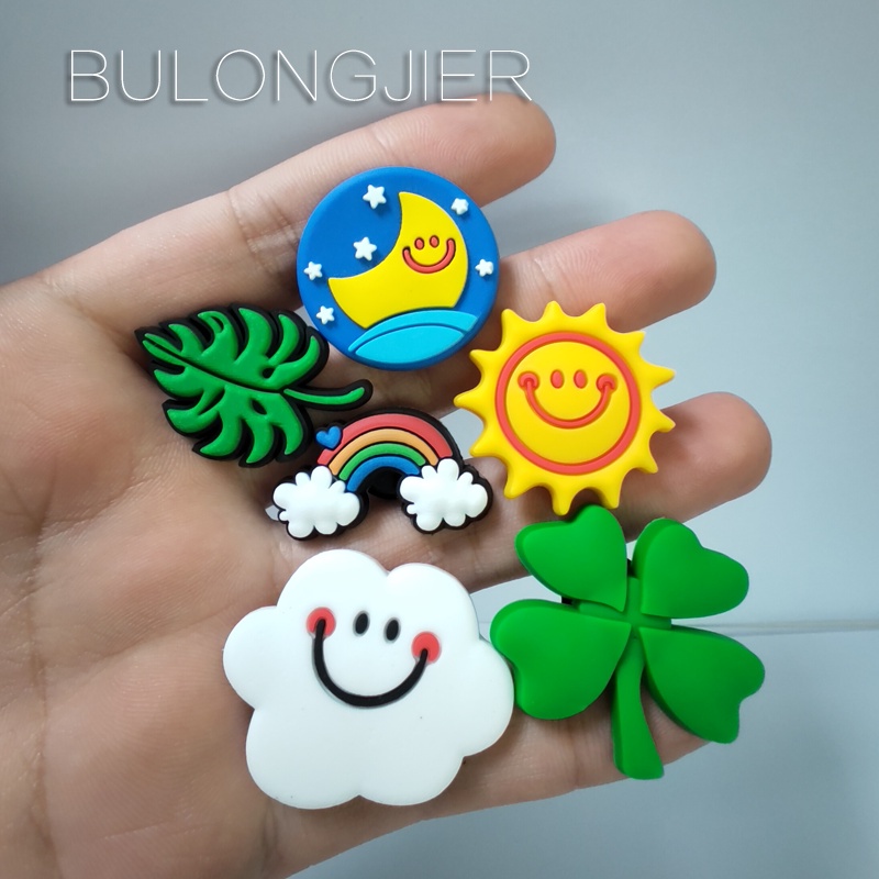 Nút Cài Giày Hình Bầu Trời Đầy Màu Sắc Rực Rỡ crocs Jibbitzpins