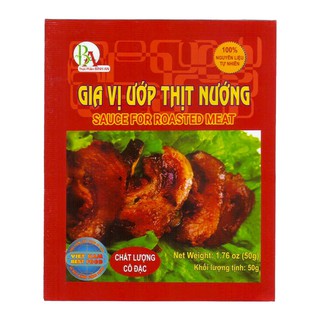 Combo Sốt Gia Vị Bình An - Gia Vị Ưóp Thịt Nướng 50gr - tròn vị cho bữa cơm ngon.