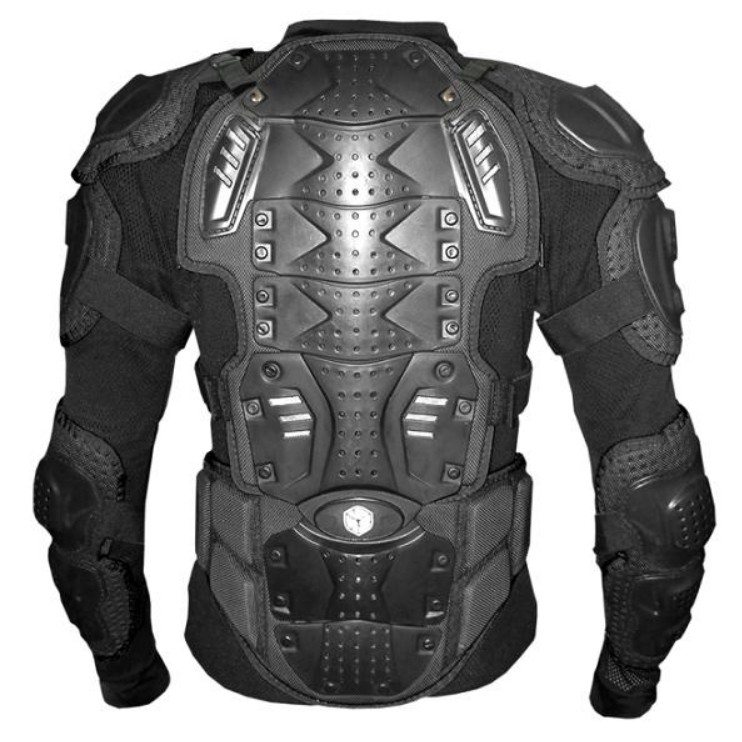 ÁO GIÁP BẢO HỘ TAY DÀI SCOYCO-AM02-2-RED / BLACK