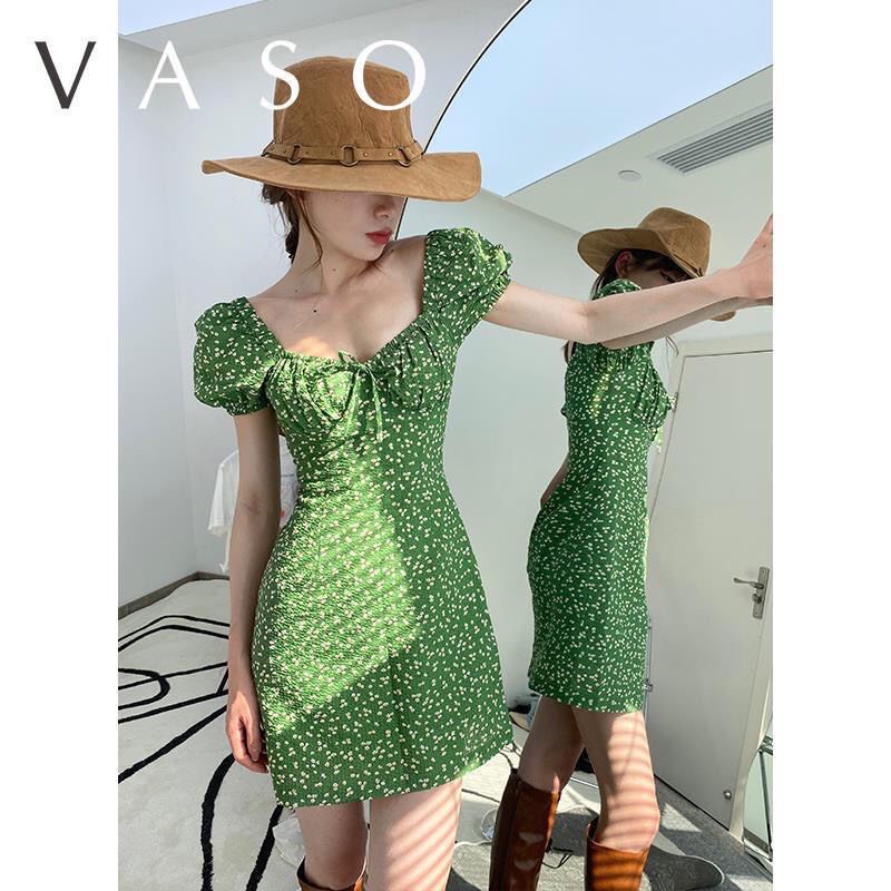 Đầm Chiết Eo Hoa Phong Cách Hàn Quốc Gợi Cảm Thời Trang