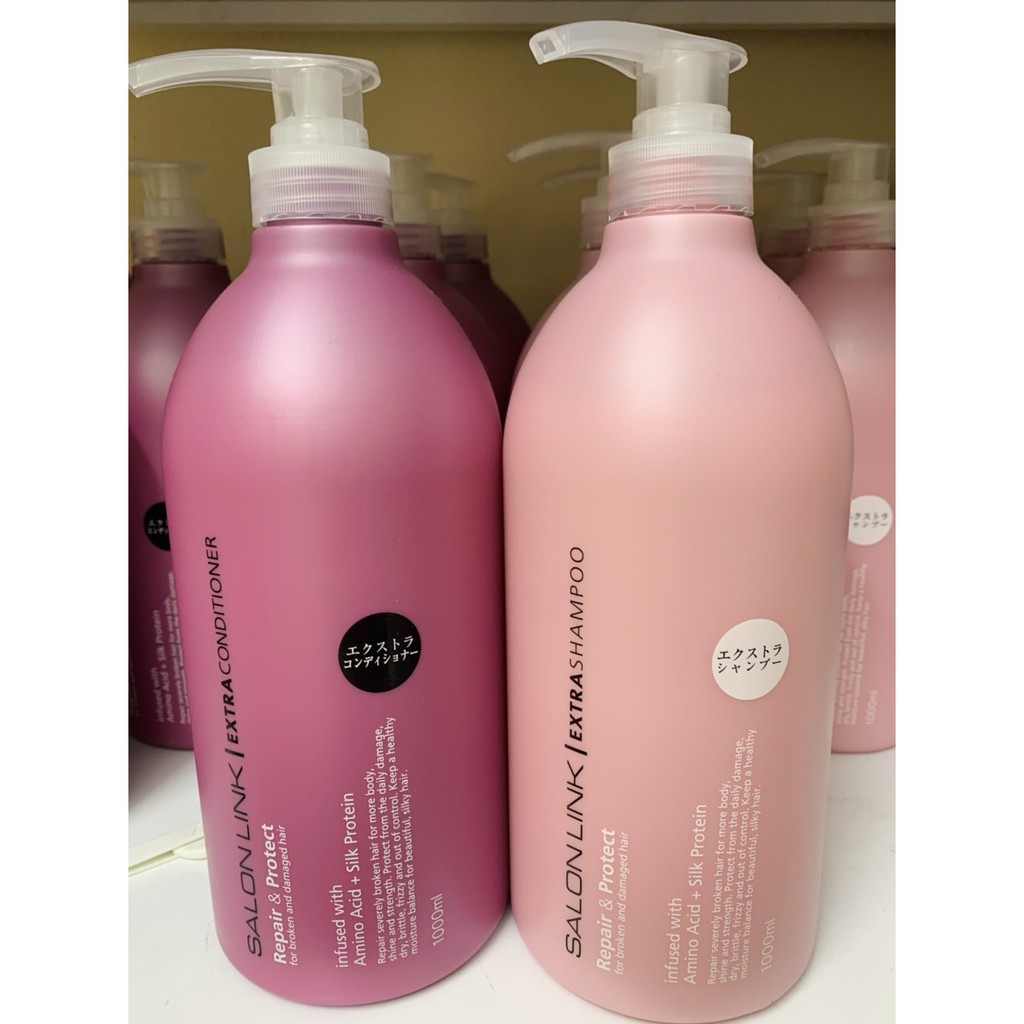 [Nội Địa Nhật - Chuẩn Auth] Cặp Dầu Gội Xả Salon Link Extra 1000ML