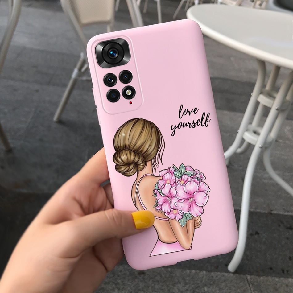 Ốp Điện Thoại Họa Tiết Hoa Hồng Cho Xiaomi Redmi Note 11  Note 10 10S Note10 Pro 9S Note9 9 Pro