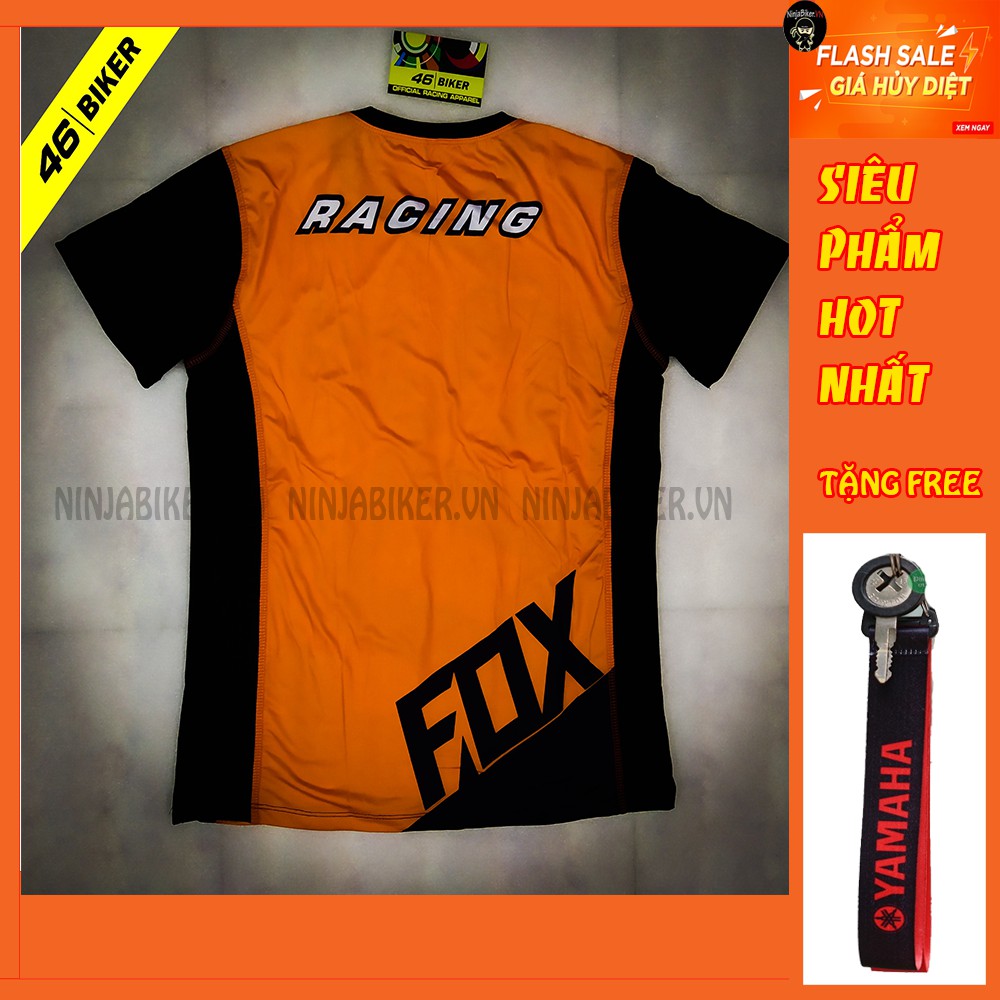 Áo thun KTM- YAMAHA- MONSTER cổ tròn tặng móc khóa