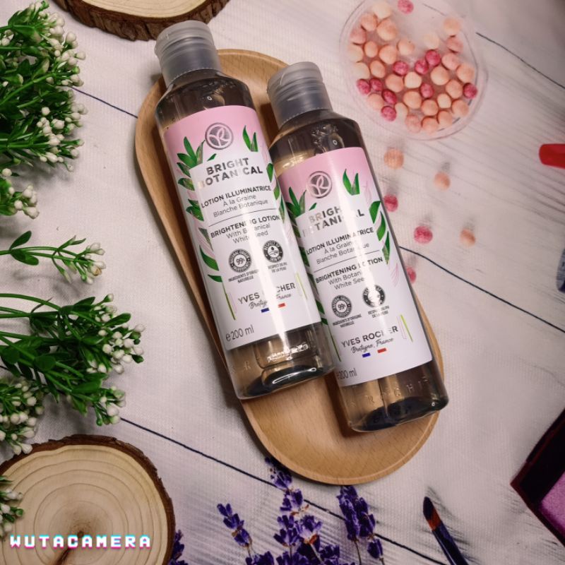 Mẫu mới Nước hoa hồng Yves Rocher White Botanical Exceptional Toner 200ml sáng da