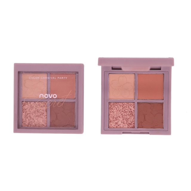 Phấn mắt 4 ô Novo Cherry Blossom Eye Shadow