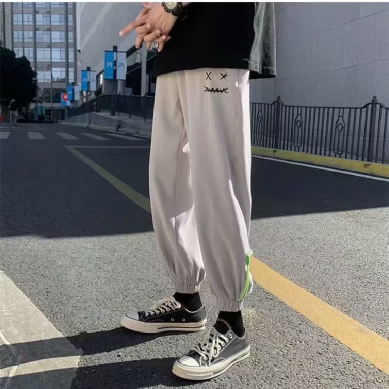 Quần dài thể thao ống rộng thời trang hiphop cá tính cỡ S-3XL