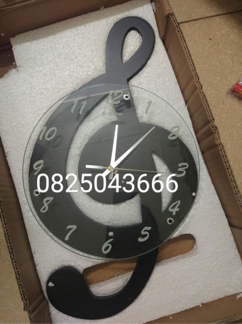 ⚡️Freeship 50k - Toàn quốc⚡️  Đồng hồ hình nốt nhạc