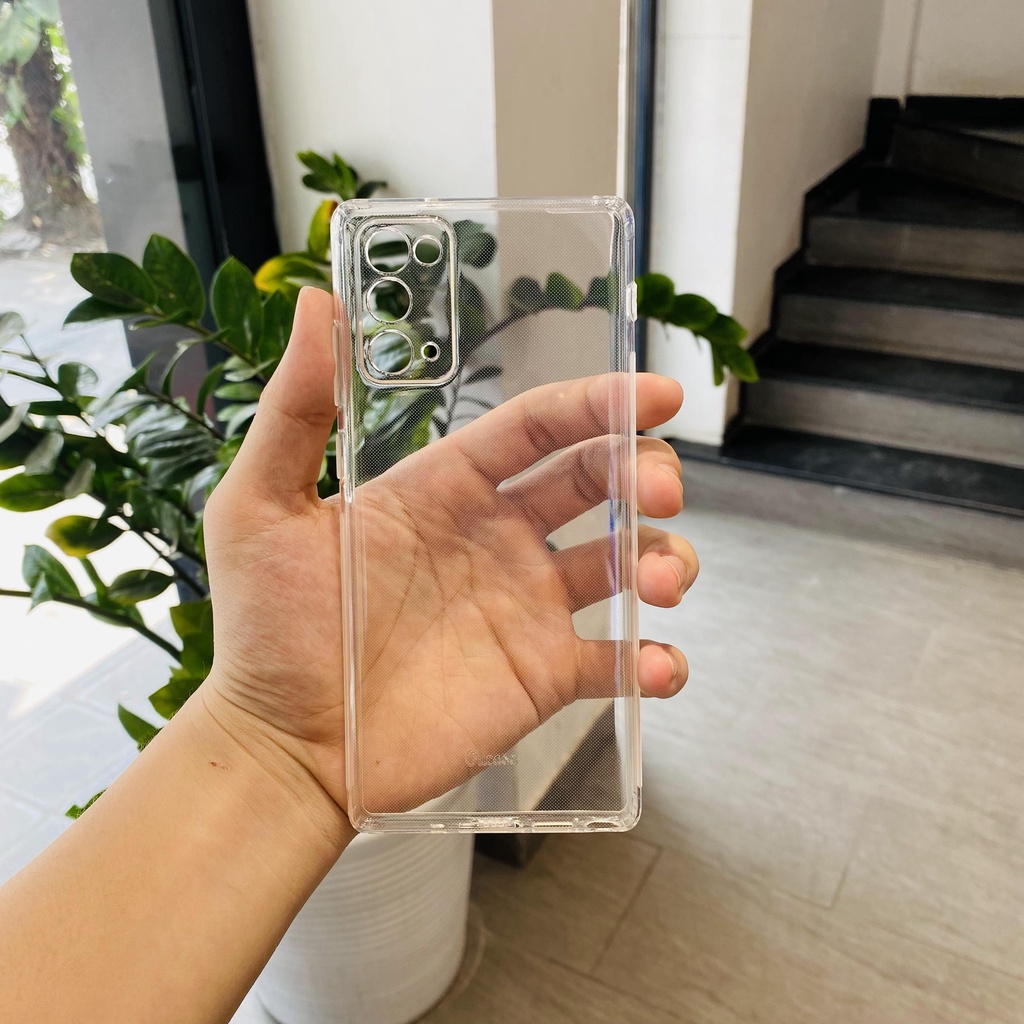 Ốp lưng Nhựa Dẻo trong suốt dành cho Samsung Galaxy Note 20 - Hàng chuẩn theo máy lỗi 1 đổi 1