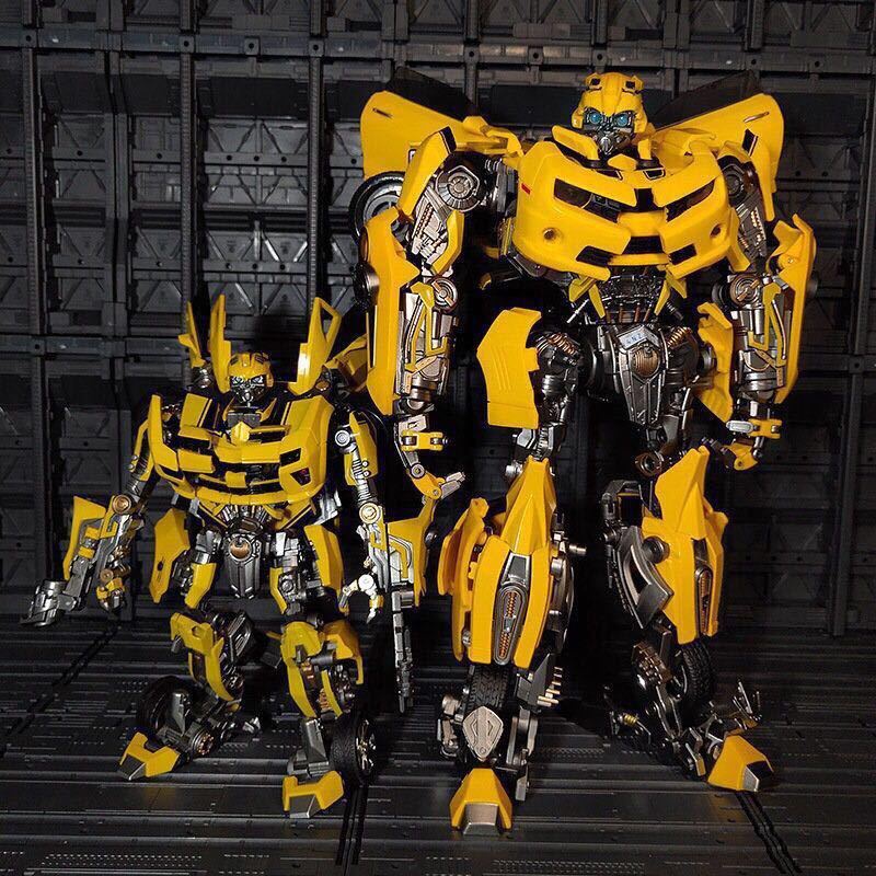 ▥Bumblebee Transformers Robot Đồ chơi bằng hợp kim Mô hình ô tô Quà tặng làm bằng tay Nam 6 Power General MPM03 Warhamme