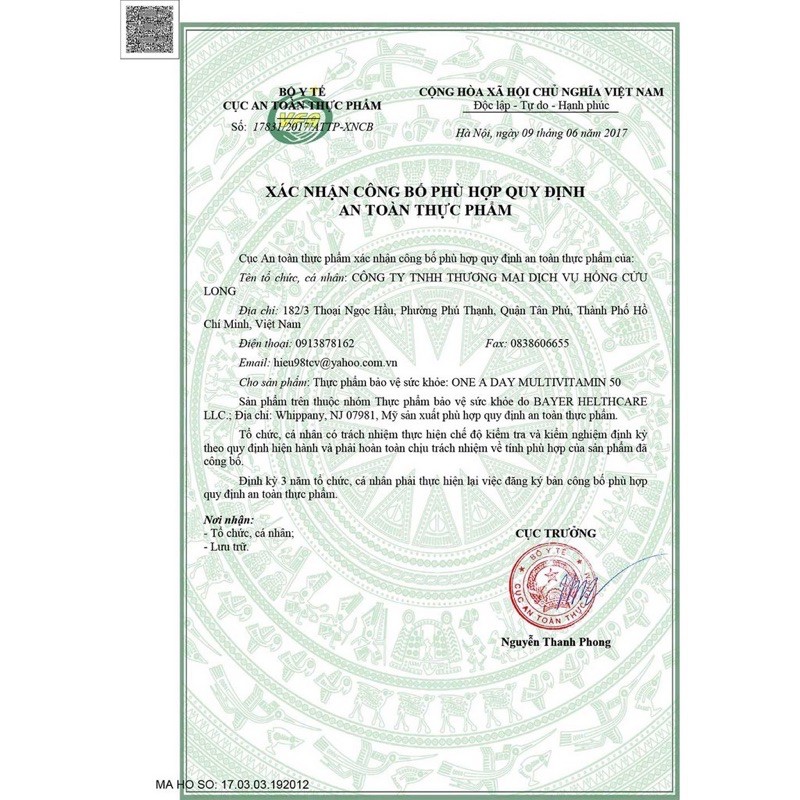 [Date 2022] Viên uống One a Day cho Nữ trên 50t chai 300 viên | Thế Giới Skin Care