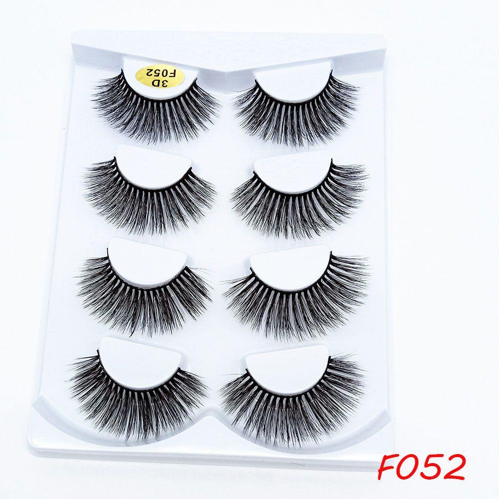 Lông Mi Giả 3D Dài Tự Nhiên Trang Điểm Cho Nữ