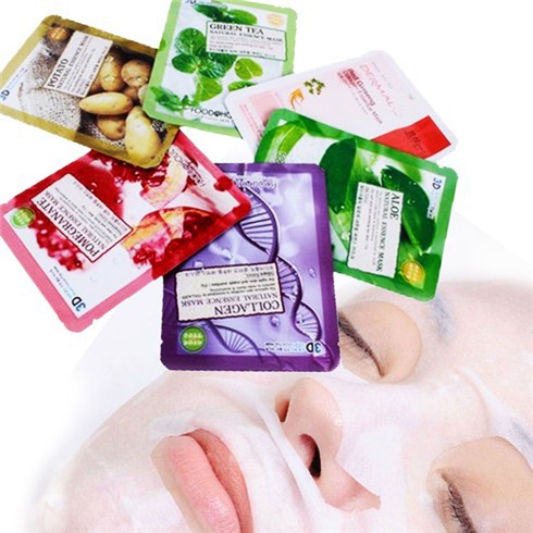 Mặt Nạ 3D Dưỡng Da FoodAHolic Natural Essence Mask Hàn Quốc | Thế Giới Skin Care