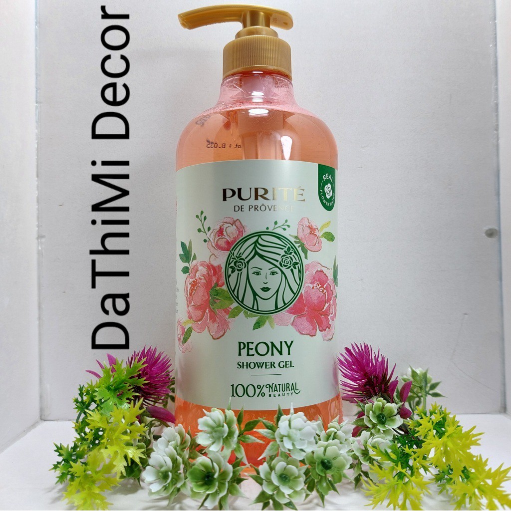 Sữa Tắm Purite Hoa Mẫu Đơn 850ml ( PEONY )