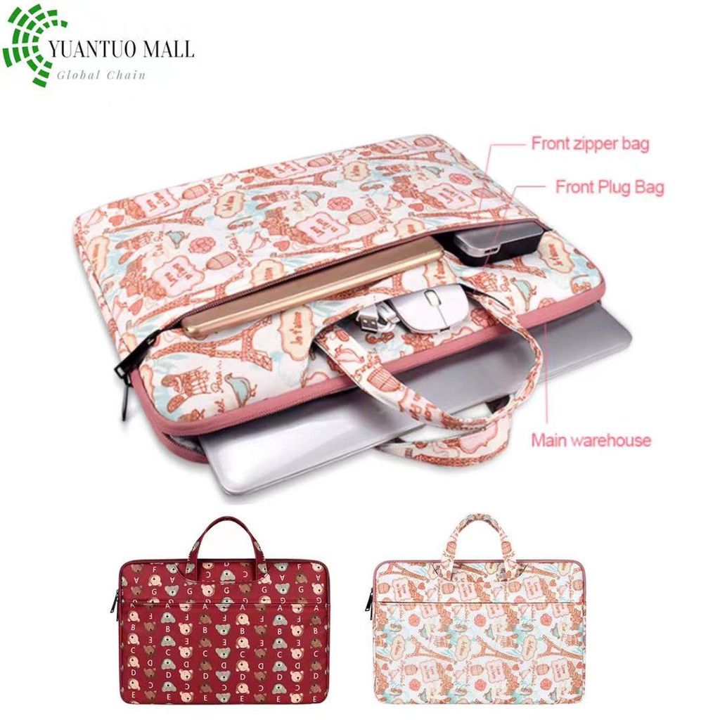 Cute laptop bag suitable for 13 14 15 inch/ waterproof and shockproof