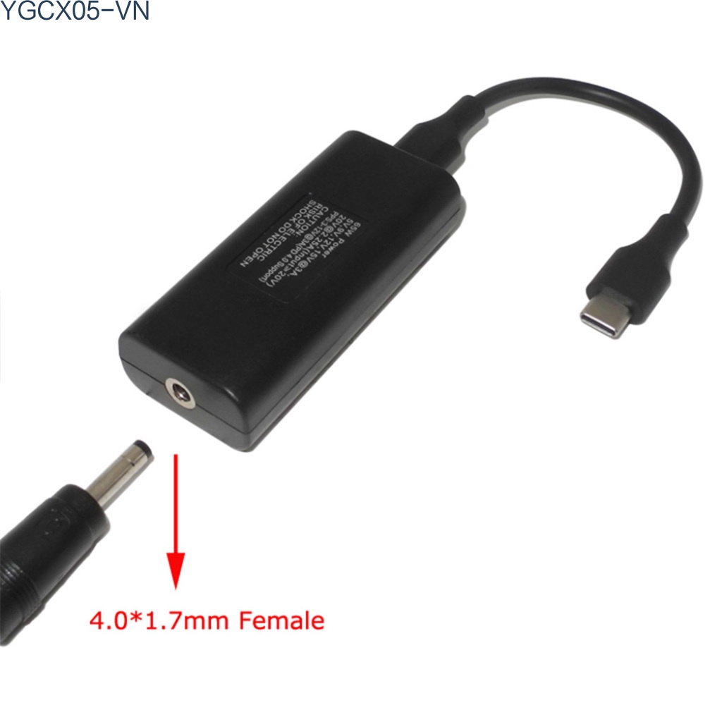 Dây Cáp Chuyển Đổi 45w Dc Sang Type C Usb Cho Laptop Lenovo / Hp | BigBuy360 - bigbuy360.vn