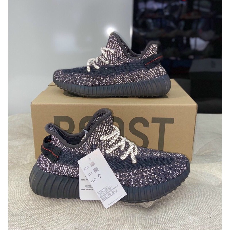 [Full Box+Giấy Gói]Giày Yz350 Đen Full Phản Quang Cao Cấp | BigBuy360 - bigbuy360.vn