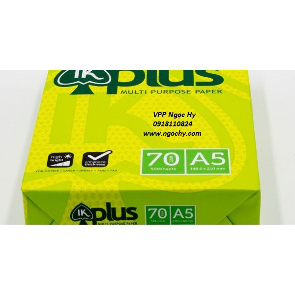 Giấy IK plus 70 A5