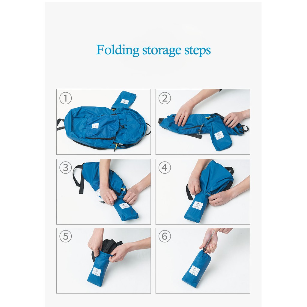 Balo Thể Thao Naturehike Chống Thấm Nước Dung Tích 22L Tiện Dụng Cho Nam Và Nữ