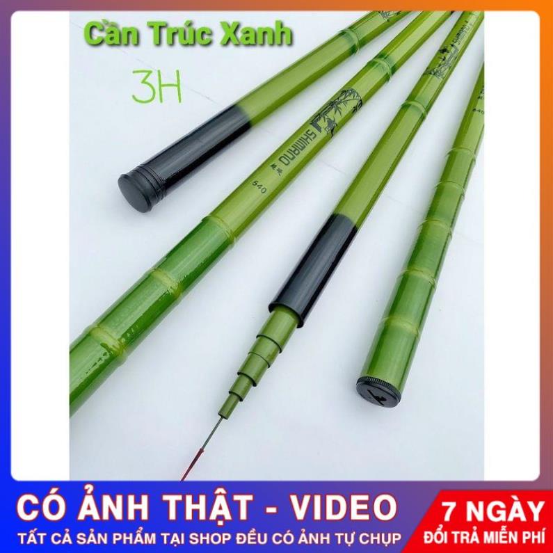 🟢 Cần câu tay trúc xanh 3h chất liệu chuẩn carbon 🟢