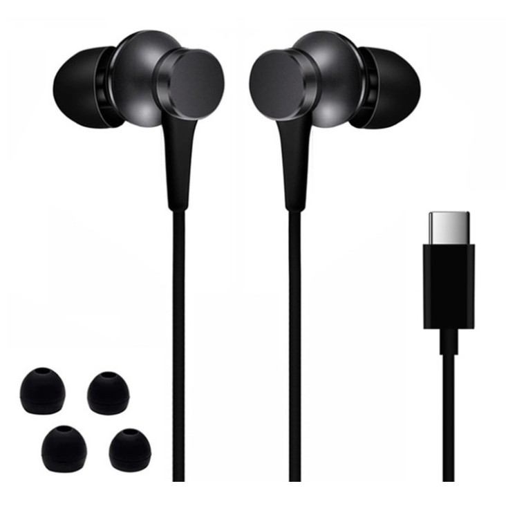 Tai nghe dây chân USB Type C Xiaomi Piston Earphone Cho Samsung Oppo Realme Xịn chính hãng âm thanh hay bass mạnh