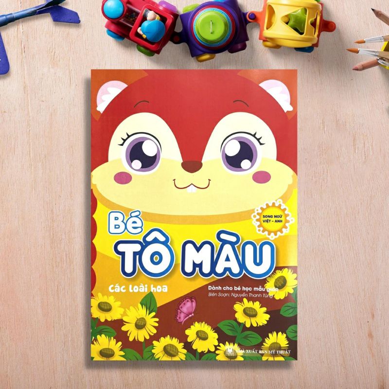 Sách - Bé Tô Màu Tập Làm Họa Sĩ Nhí