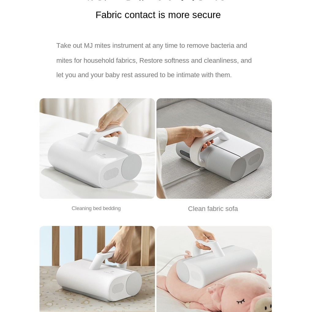 Máy hút bụi diệt khuẩn UV Xiaomi Mijia Mite Removal Instrument Bảo hành 12 tháng