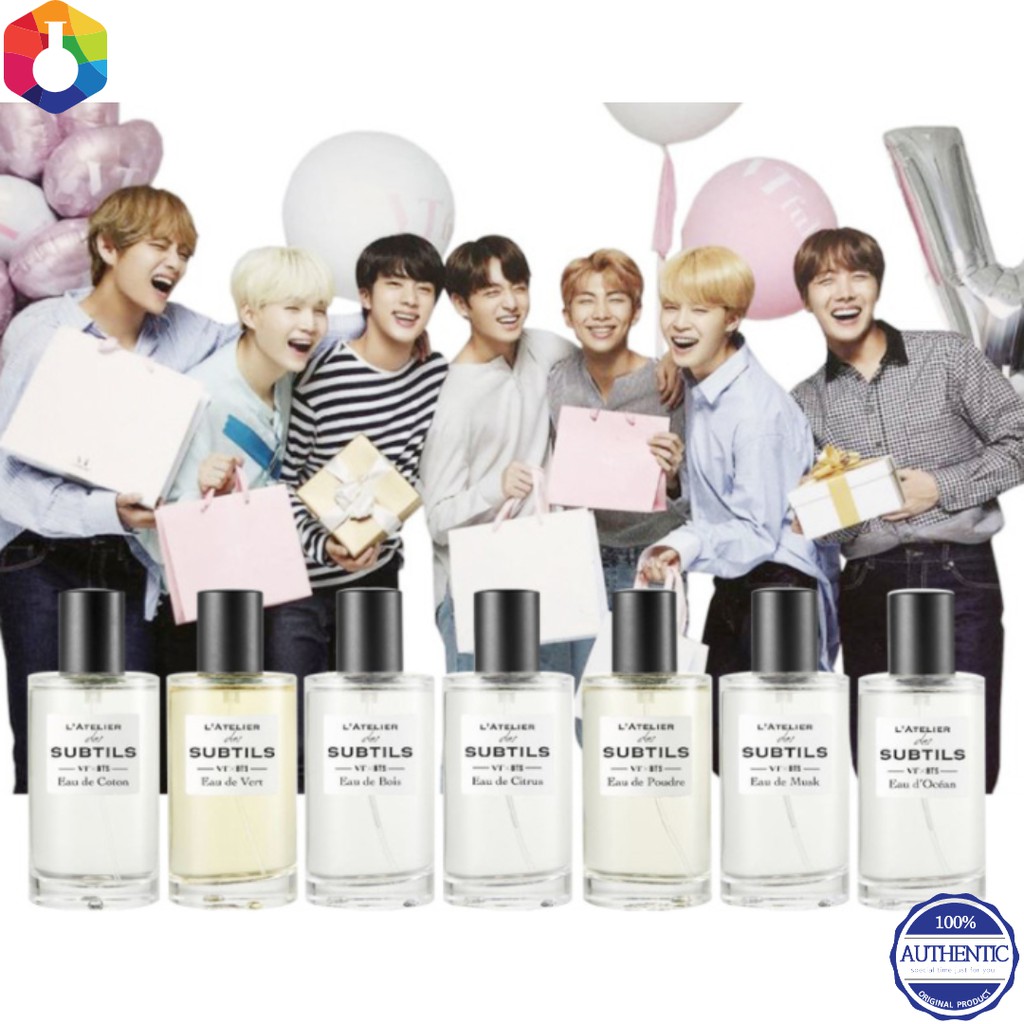 VT COSMETIC (Hàng Mới Về) Nước Hoa Chăm Sóc Da Hương Thơm Đặc Biệt Bts L 'Atelier Des Subtils 50ml