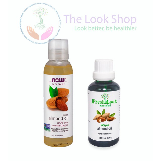 Dầu hạnh nhân Almond Oil FreshLook 50ml- Dầu tự nhiên chăm sóc da, tóc