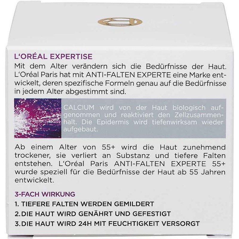 Kem Dưỡng Da Loreal (Germany)  Giảm Mờ Nếp Nhăn Tuổi 55+Ban Đêm, 50ml (kèm ảnh thật)