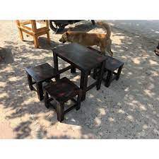 Bàn ghế hồng kong quán HPCF 07