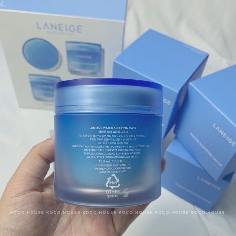 ( Đủ Bill ) Mặt Nạ Ngủ Laneige Water Sleeping Mask