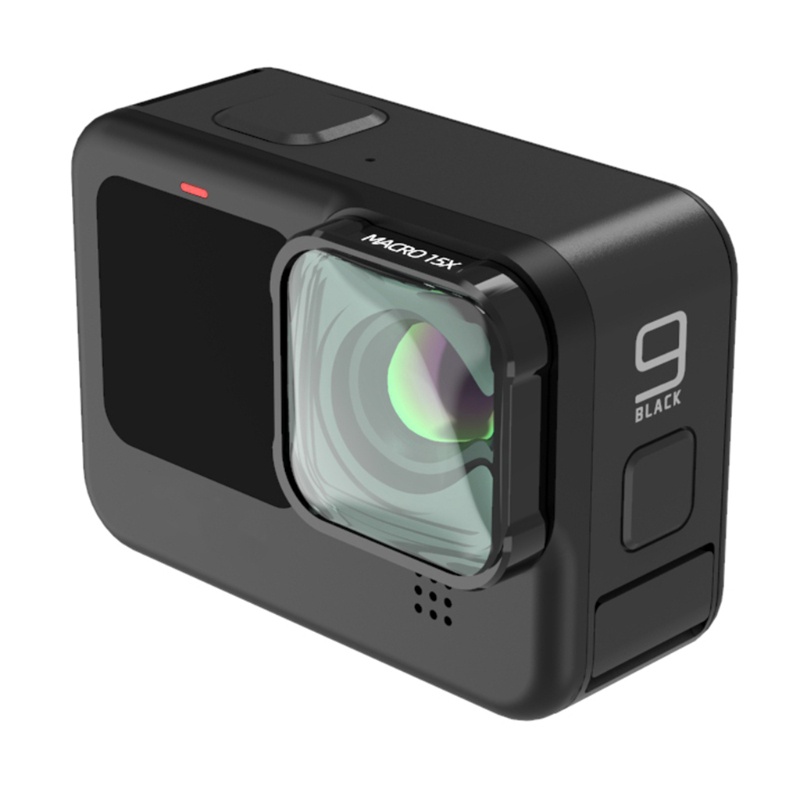 Ống Kính Mắt Cá 4K 15X Macro Cho Hero 10