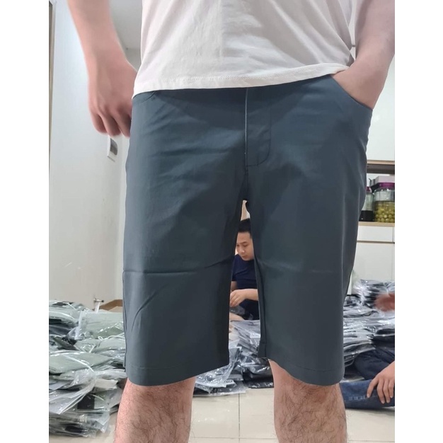 Quần ngố kaki cotton