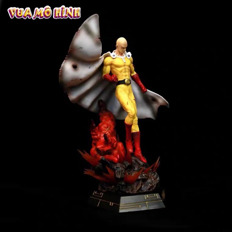 Mô hình ONE PUNCH MAN - Mô hình nhân vật Saitama trạng thái chiến đấu cực chất cao 40cm