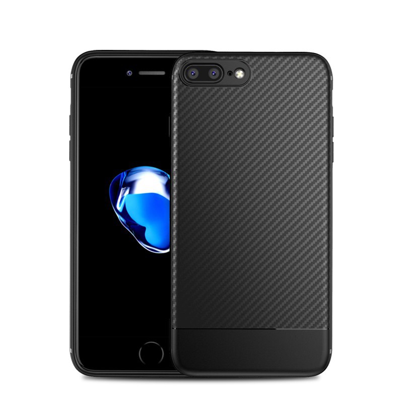 Ốp lưng điện thoại TPU sợi carbon iphone 6 6s 7 8 plus x xr xs max