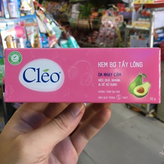 Kem Bơ Tẩy Lông Cleo Cho Da Nhạy Cảm