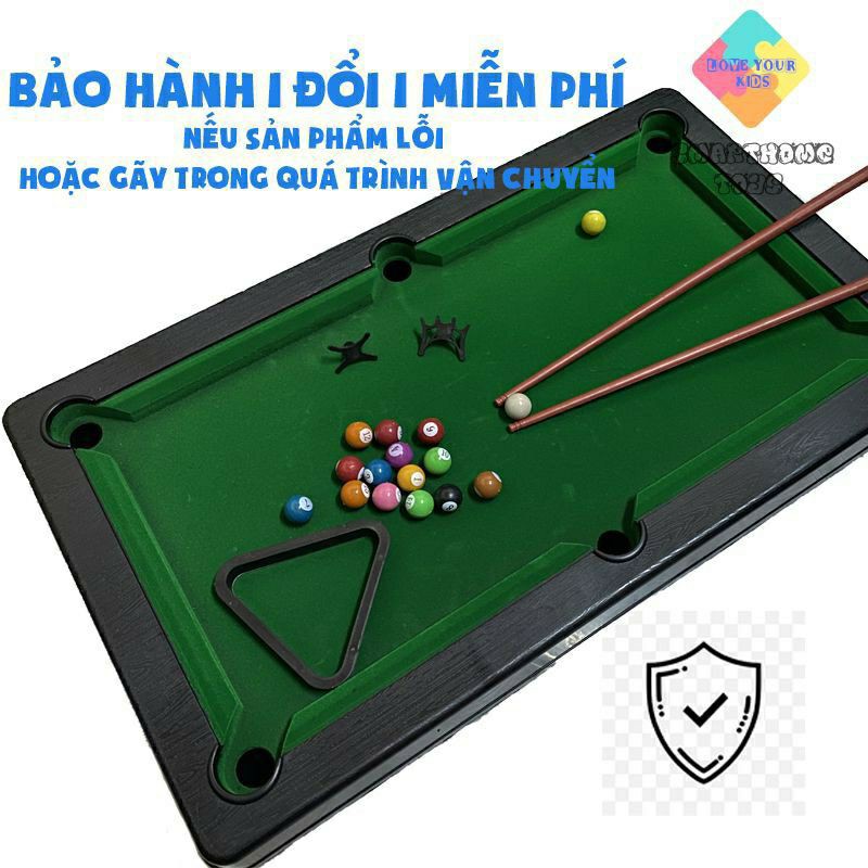 Đồ Chơi Bàn bi a mini cho bé từ 3 tuổi nhựa chắc chắn siêu bền