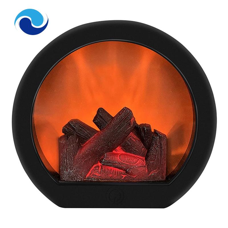 Đèn LED giả lửa thiết kế độc đáo trang trí lò sưởi
