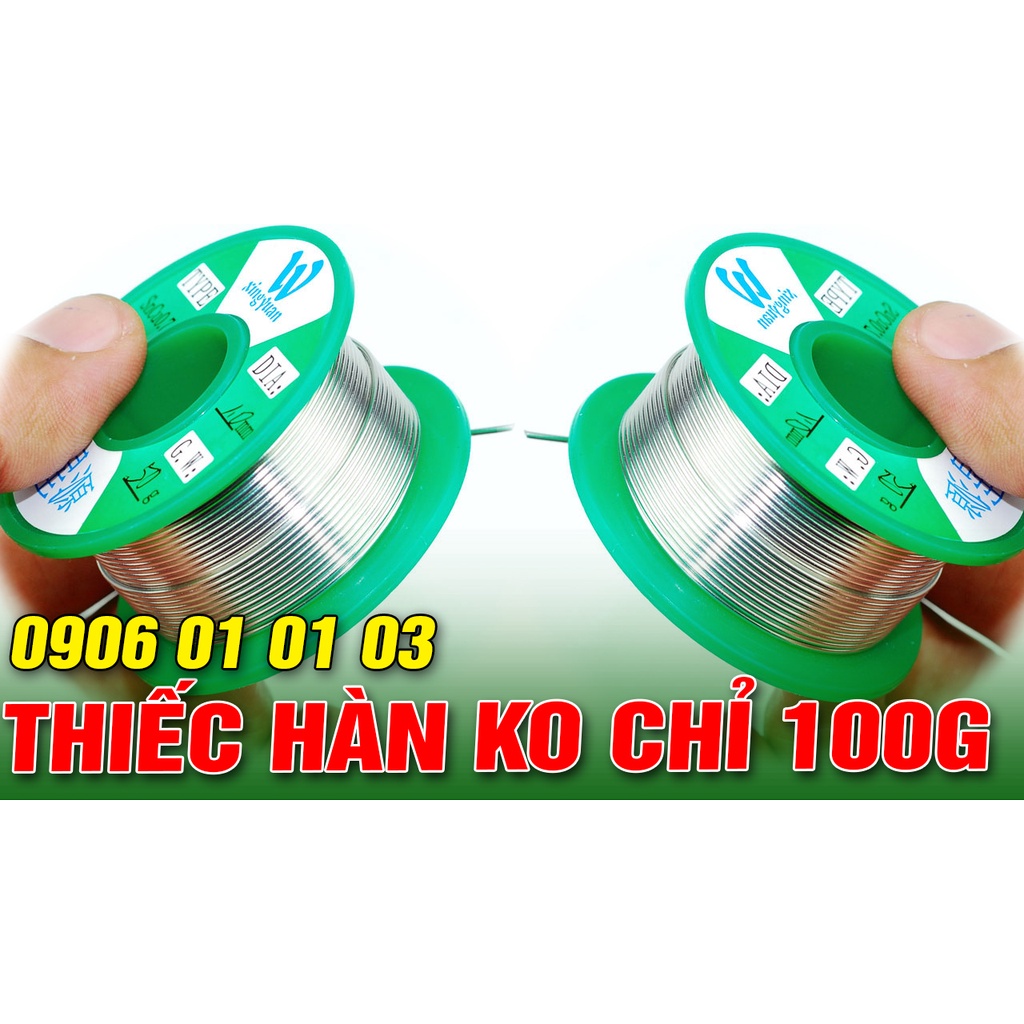 Thiếc hàn không chì - 100g