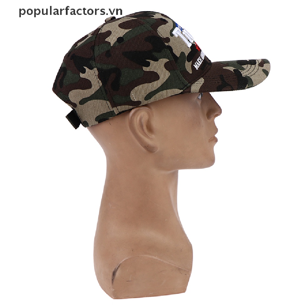 Nón Đội Họa Tiết Rằn Ri Mỹ KAG Make America Great Again Trump 2024