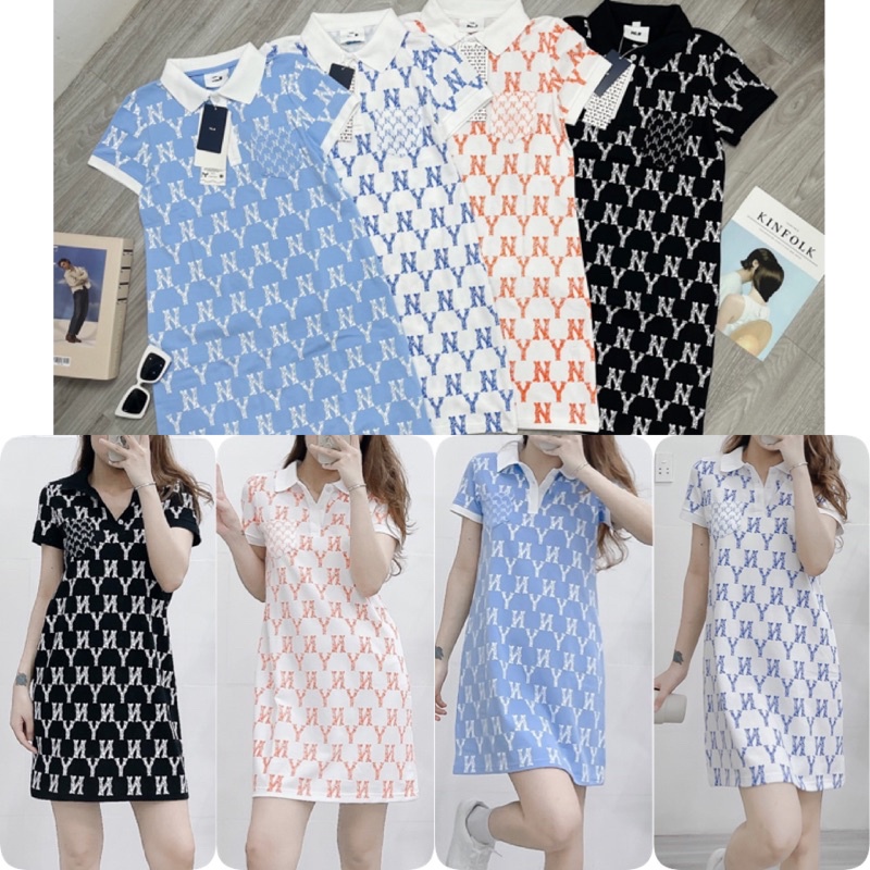 (Hàng Xuất 1:1)Váy polo 4 màu xinh lắm ạ