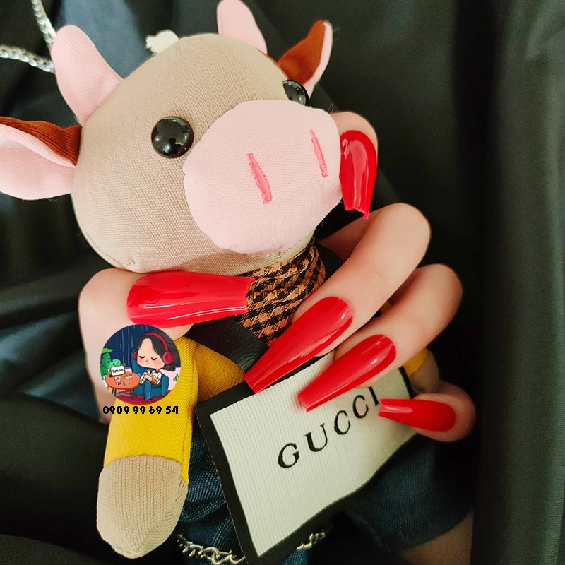 [ 1169 - 20 ĐỎ TƯƠI ] MÓNG CỨNG - SƠN BÓNG - Phom Thang Dài Xtra [Tặng Miếng Dán Và Dụng Cụ] Lẻ